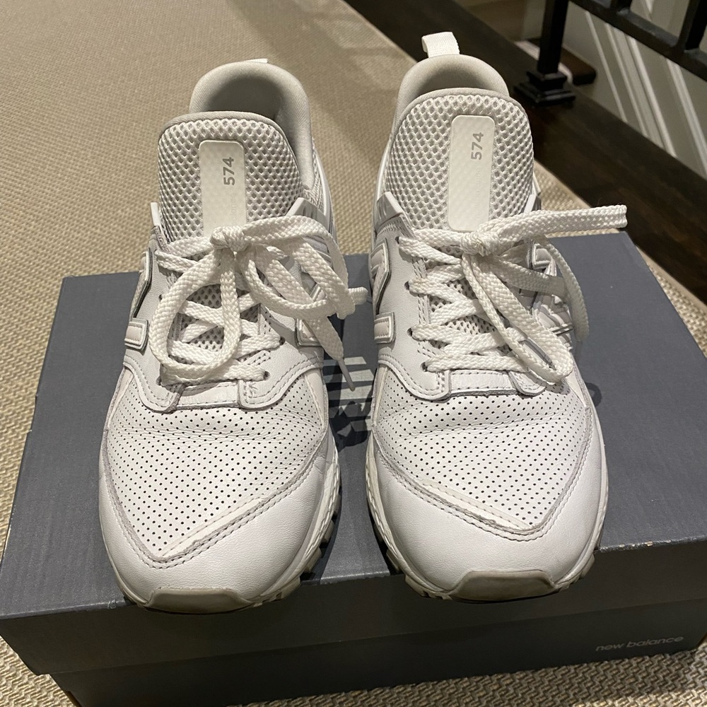 New Balance White Sneakers